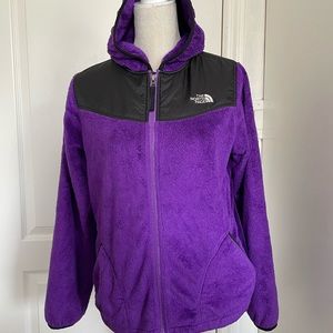Girl’s XL THE NORTH FACE Zip Denali Jacket Purple